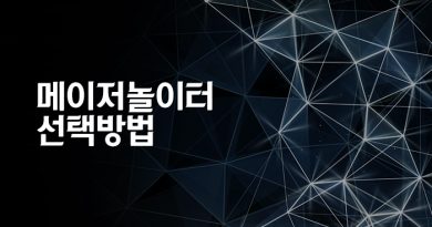 메이저사이트 선택기준